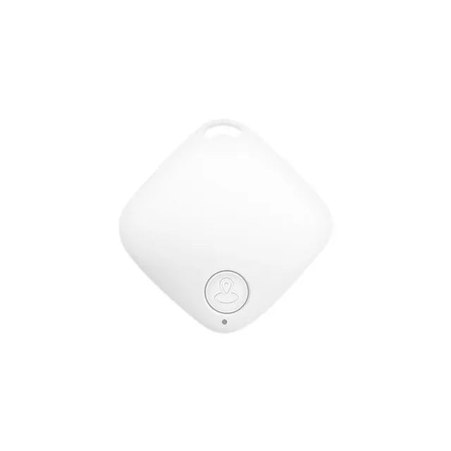 Mini GPS Tracker Key Wallet Bag Finder Tracks Pet Child Items Dog Car Zpaxo White