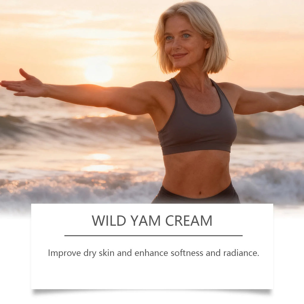 Wild Yam Cream for Menopause Relief & Hormone Balance – 60g Menopause Body Cream Zpaxo