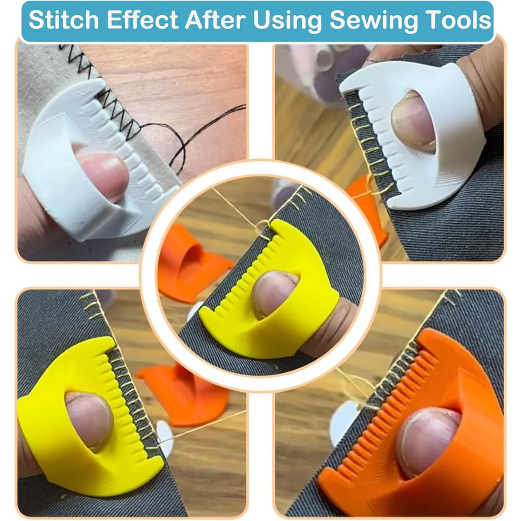 Edge Stitch Lock Sewing Gauge Hand Seam Guide Templates Lockranding
