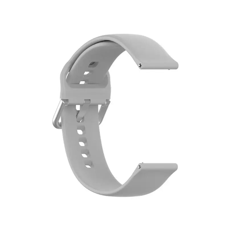 652F For ID205L Smartwatch Bands Durable Adjustable Silicone Replacement Watch Straps Zpaxo gray CN