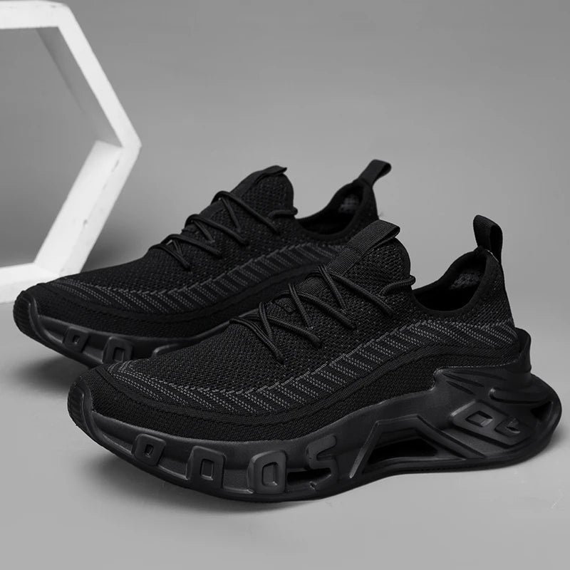 Men's Casual Sneakers Luxury Trainer Shoes Breathable Race Running