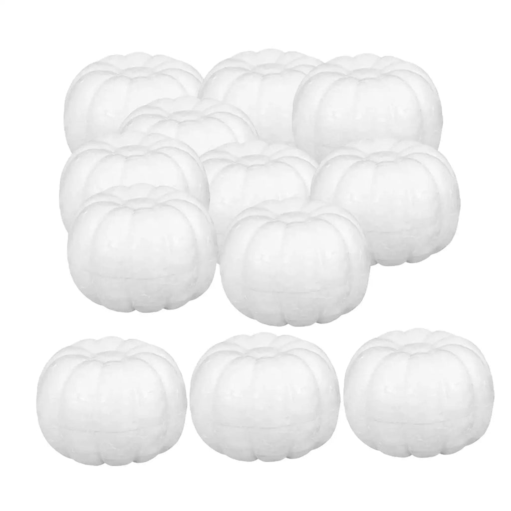 Halloween Foam Pumpkins – Artificial Fall Décor & DIY Props Foam Pumpkin Decor Zpaxo Style C