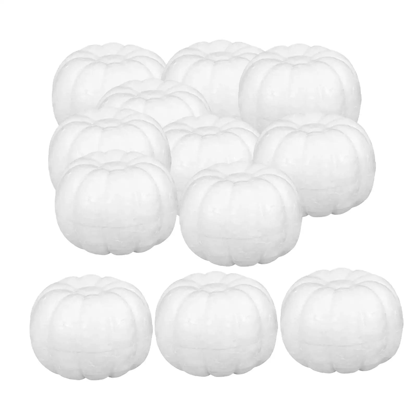 Halloween Foam Pumpkins – Artificial Fall Décor & DIY Props Foam Pumpkin Decor Zpaxo Style C