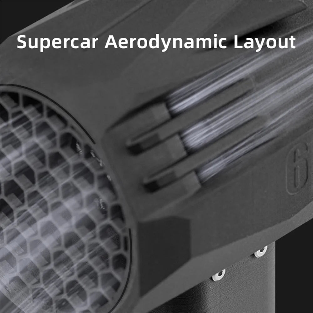 650W Electric Powerful Blower Brushless Motor Handheld Duct Fan USB