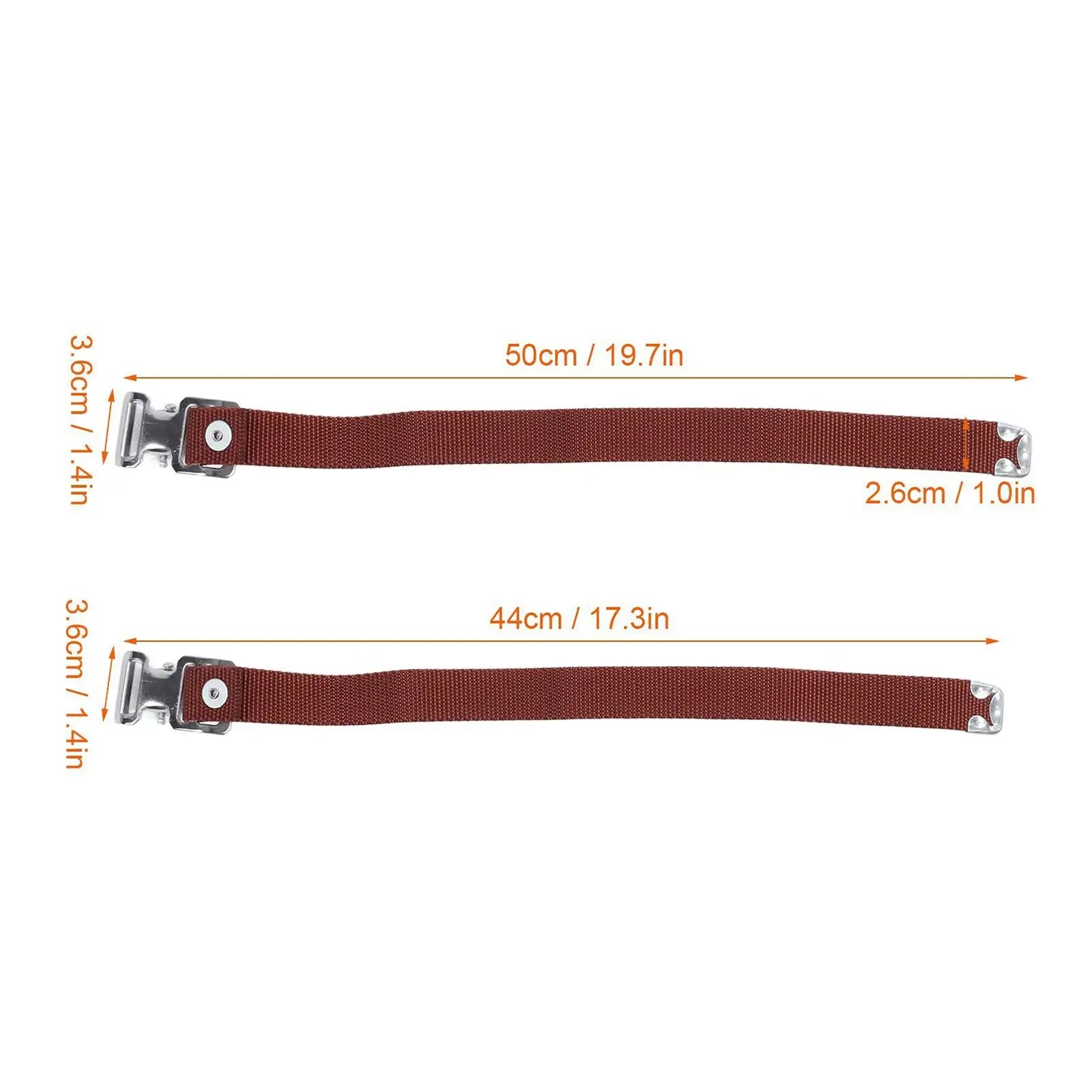 2x Drywall Stilts Leg Band Straps Red for Construction Home Improvement Indoor Decoration Indoor Painting Clown Performance Zpaxo