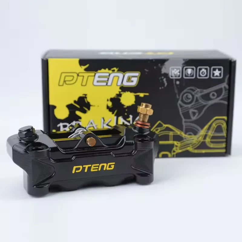 PTENG PTU9 4-Piston Motorcycle Brake Caliper – Universal Fit
