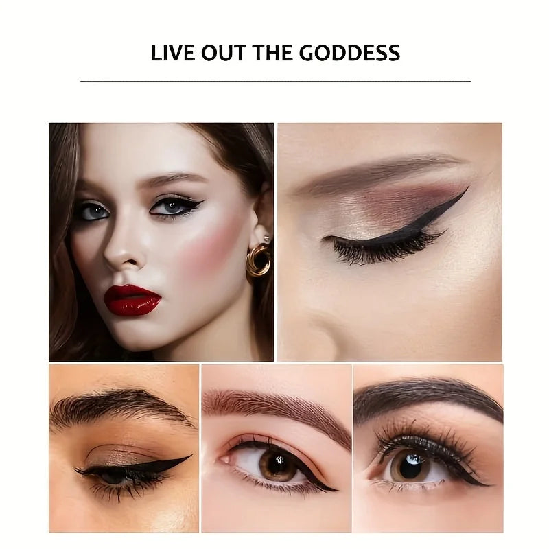 Quick-dry Eyeliner Pencil Makeup Long Lasting Smooth Matte Eye Liner Zpaxo