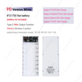 8x21700 Flashlight Battery Charger Box Power Bank Holder DIY Shell Case Dual USB 21700 Battery Shell Storage Organize Zpaxo PD White