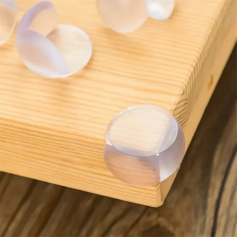 4 Transparent Anti Collision Angle PVC Pad Child Safety Corner Guard