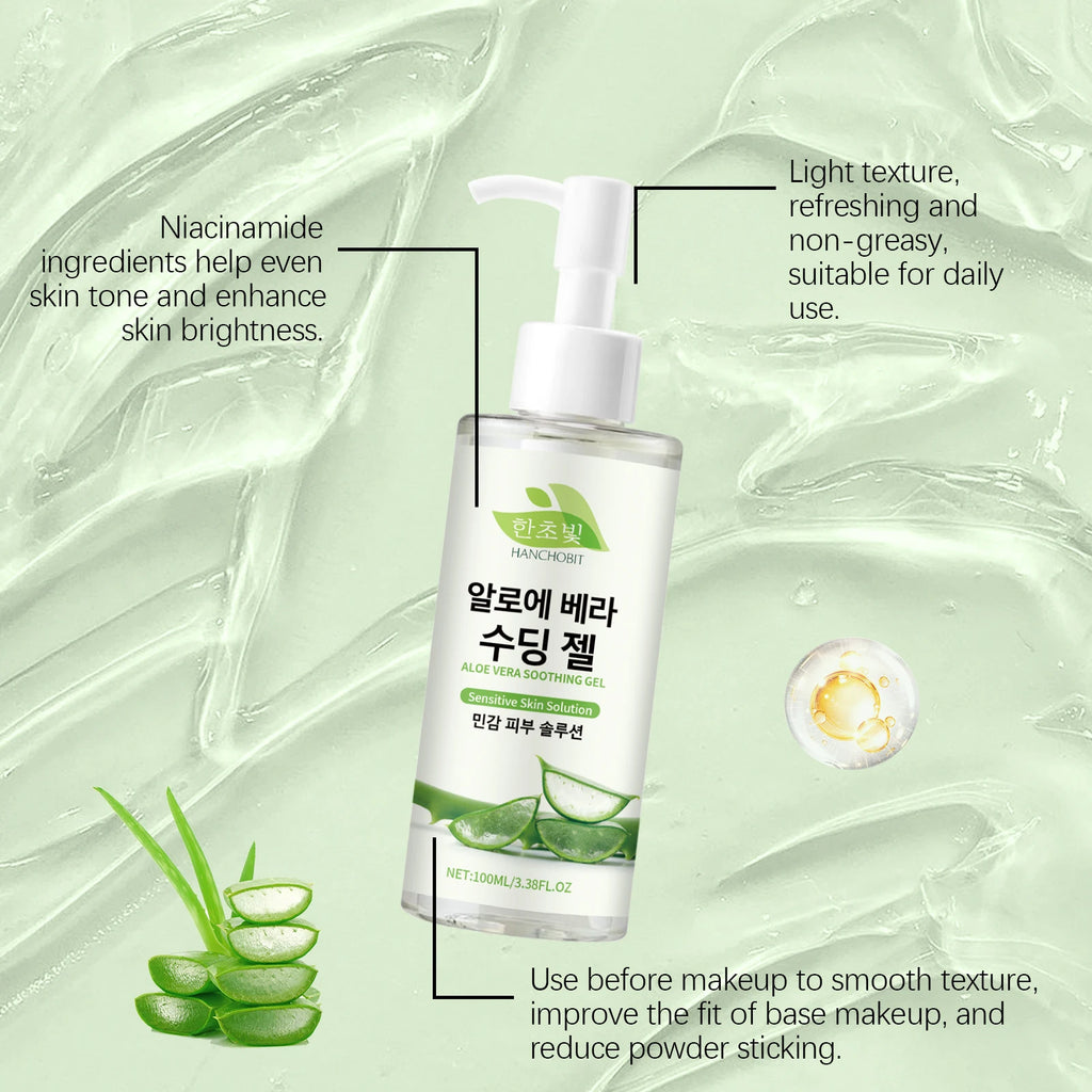Aloe Vera Soothing Gel – Post-Sun Hydration & Moisturizing Care Aloe Soothing Gel Zpaxo