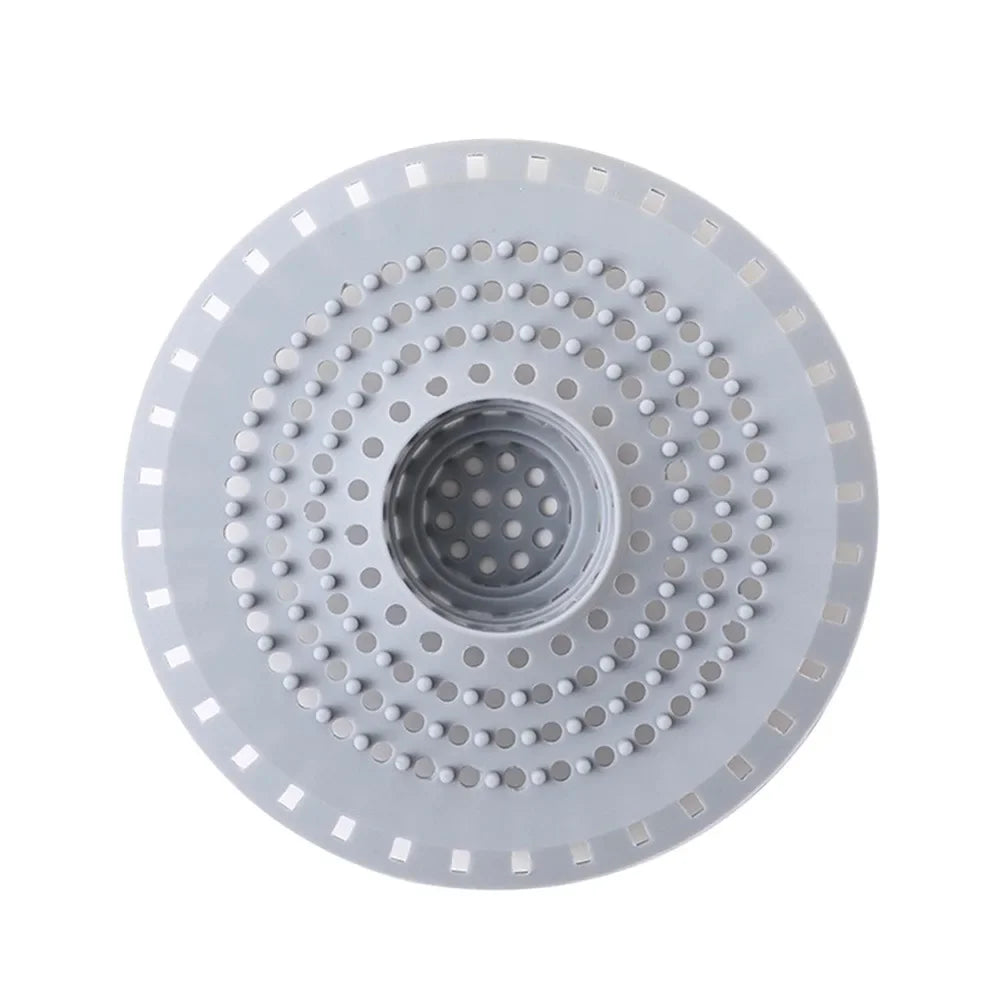 Plug Stopper Kitchen Sewer Silicone Bathroom Floor Bathtub Zpaxo Grey