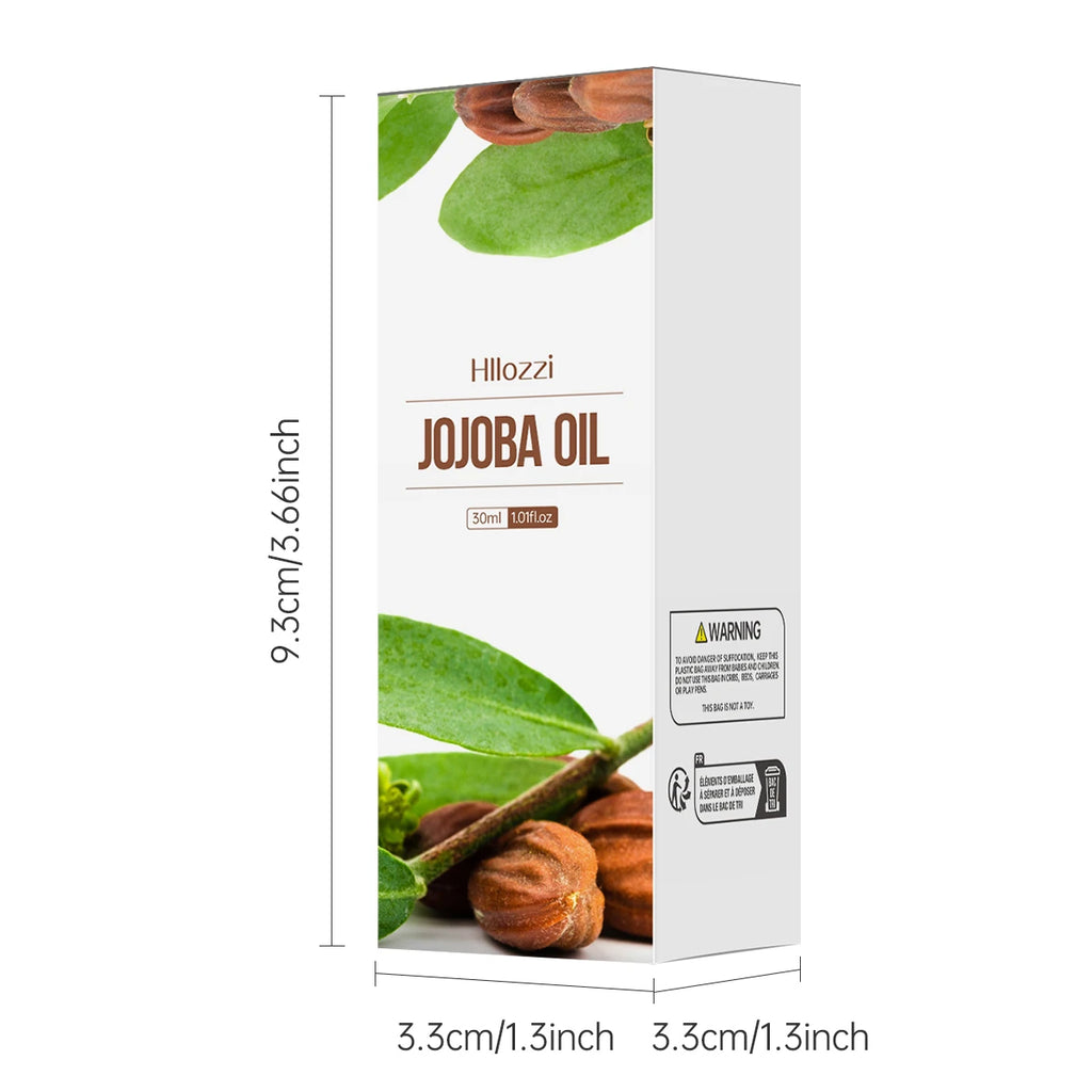 30ml Jojoba Oil Body Care Skin Firming Body Moisturizing Massage SPA Plant Essential Oil Aromatherapy Zpaxo