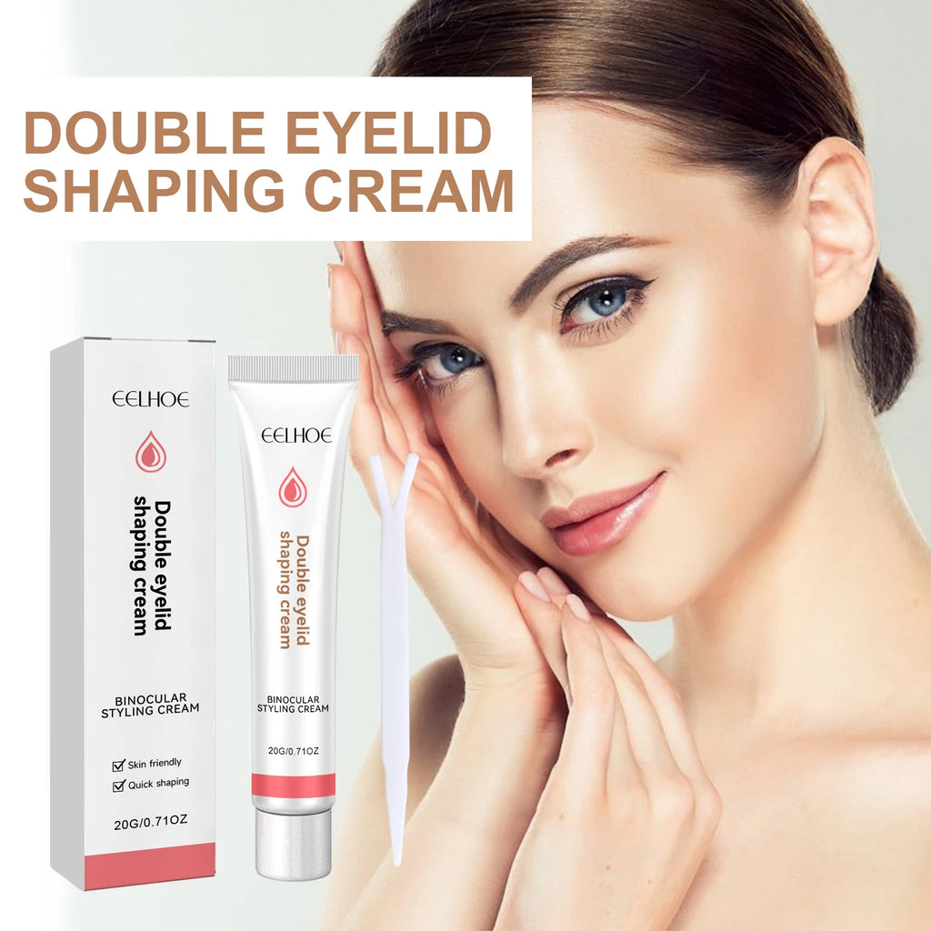 Eelhoe Double Eyelid Styling Cream – Invisible Eye Lift Glue Eyelid Styling Cream Zpaxo