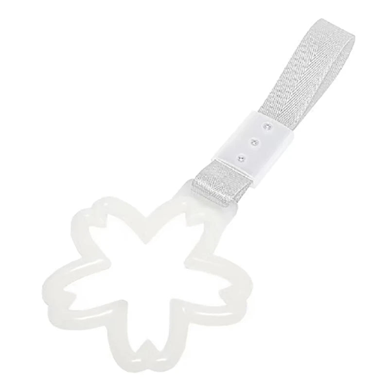 JDM Train Bus Handle Hand Strap Ring Heart Styling Drift Charm Auto Zpaxo A6