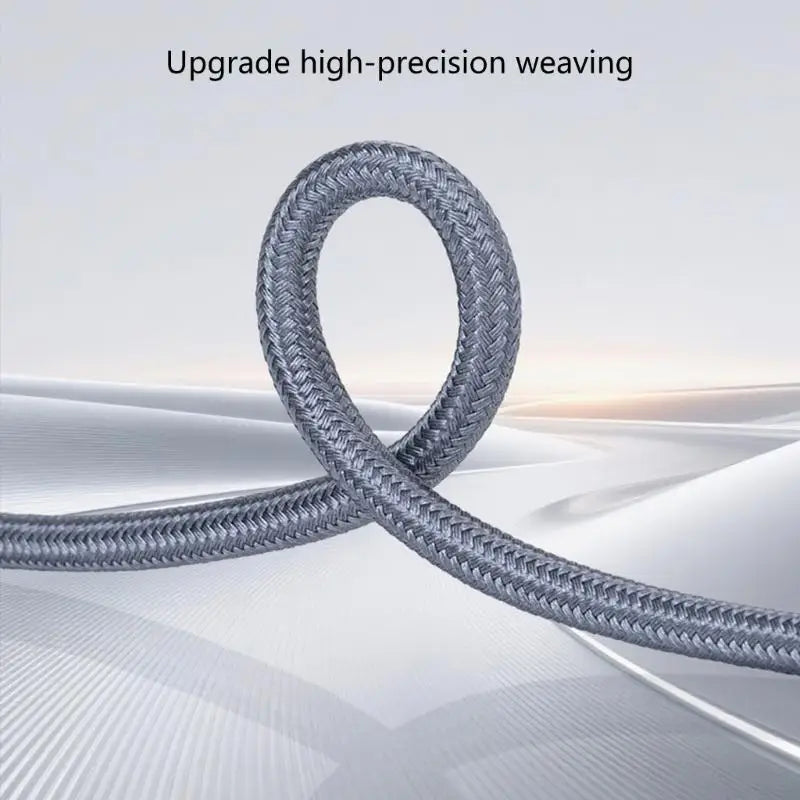 652F USB C RJ45 Converters With Heat Dissipation Design Braideds Cable For Wireds Networking Zpaxo