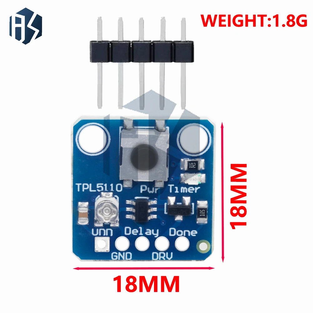TPL5110 Low Power Timing Breakout Board Compact Evaluation Module for Battery-Powered Timing Applications Zpaxo