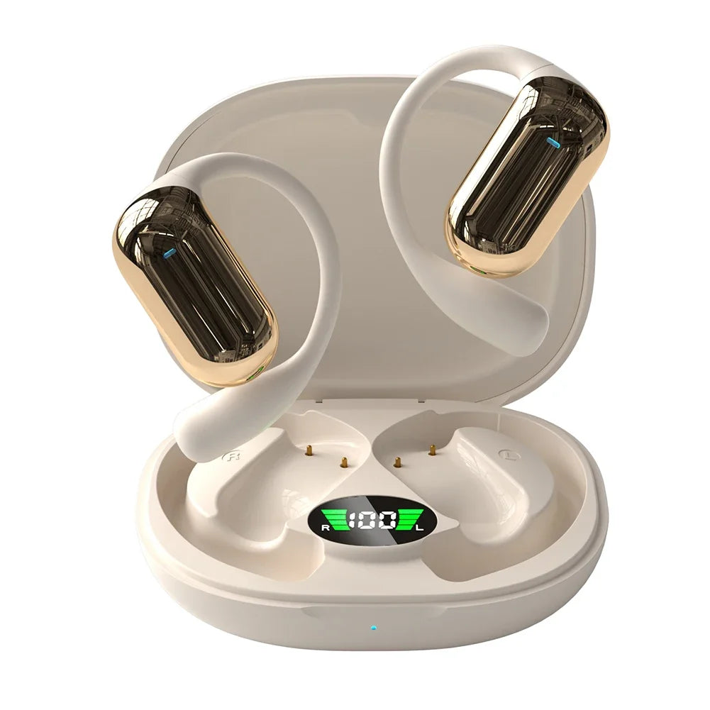 AI Translator Earbuds Real-time Voice 144 Languages Instant Zpaxo Khaki