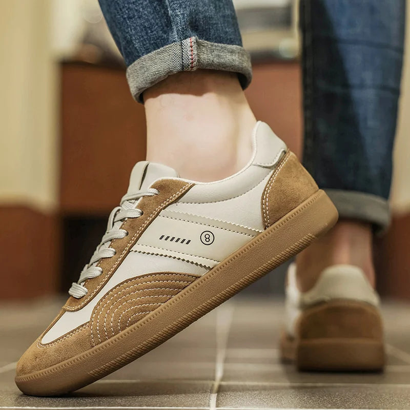Men's Casual Sneakers Luxury Trainer Shoes Breathable Race Running
