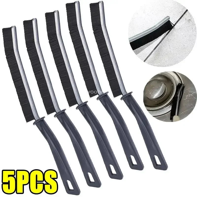 Crevice Cleaning Brush Durable Car Kitchen Tile Grout Dead End Bristle Cleaning Brush Bedroom Floor Line Cleaning Brushes Zpaxo 5PCS