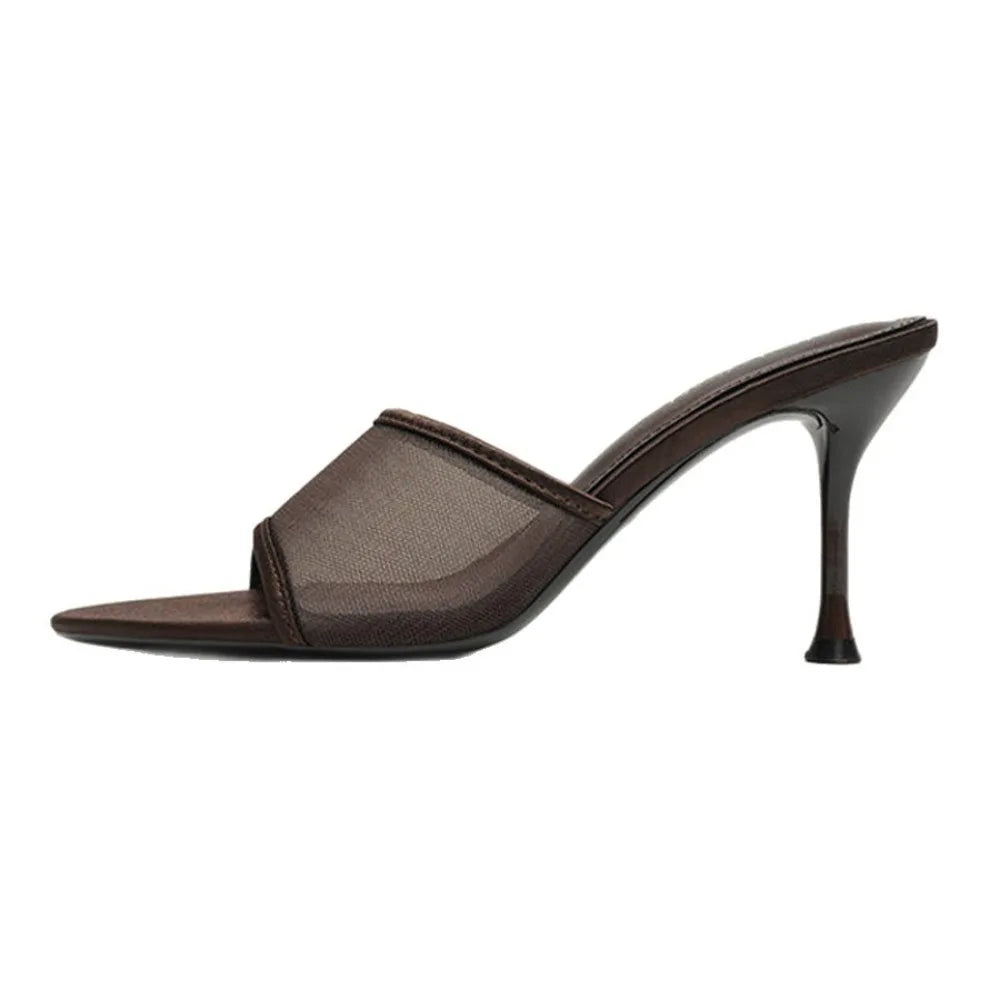 Newly Arrived Summer Comfortable Fashionable Slingback Heeled Sandals