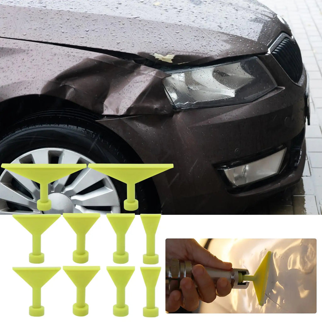 Dent Removal Puller Tabs 10-Pieces No Paint Remover Glue Vehicle Body