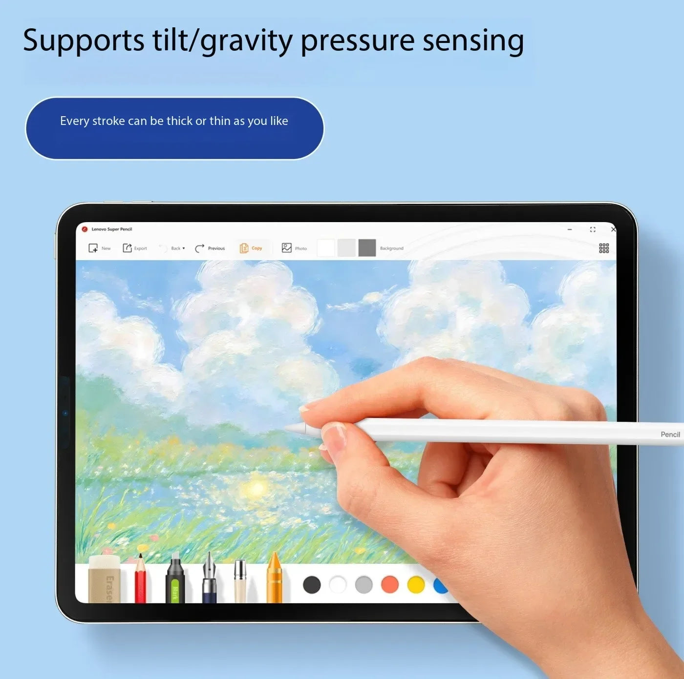 Thin Soft Nib Replacements Pencil Refills Apple 1 2 3rd USB-C Zpaxo