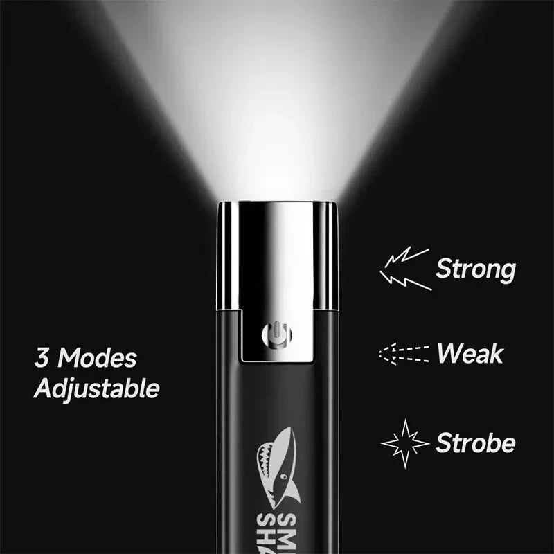 ESMARTER 450-Lumen USB Rechargeable LED Flashlight | IP66