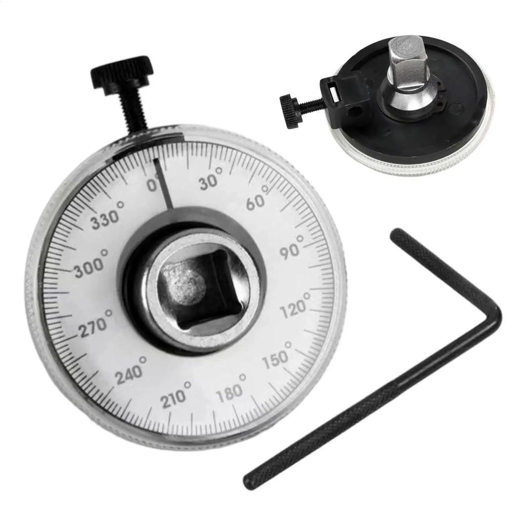 Torque Wrench Torquemeter Dial Hand Tool Auto Service Equipment Garage Calibrated In Degrees Automotive Tools Car Repairing Zpaxo Default Title