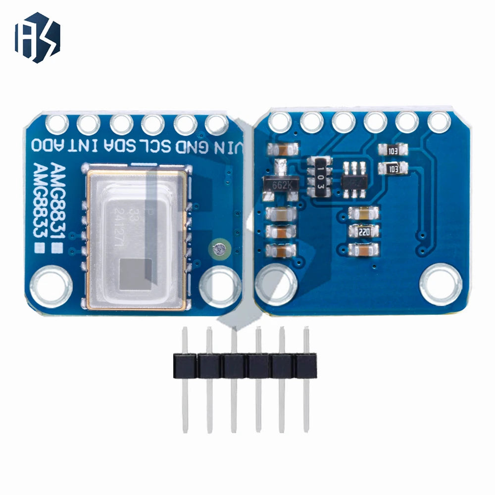 3v-5v AMG8833 IR 8x8 Thermal Imager Array Temperature Sensor Module Zpaxo