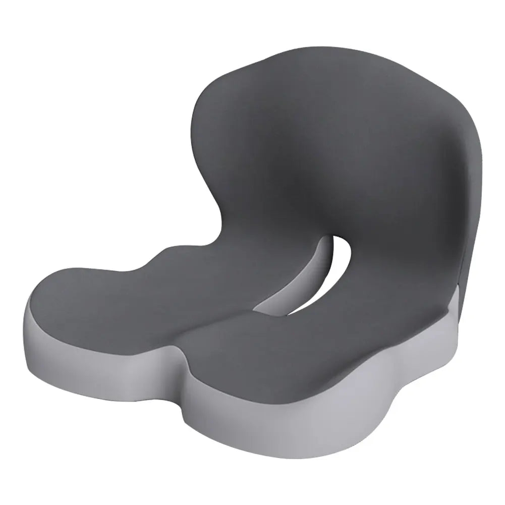 Memory Foam L-shaped Seat Cushion Backrest Office Chair Massage