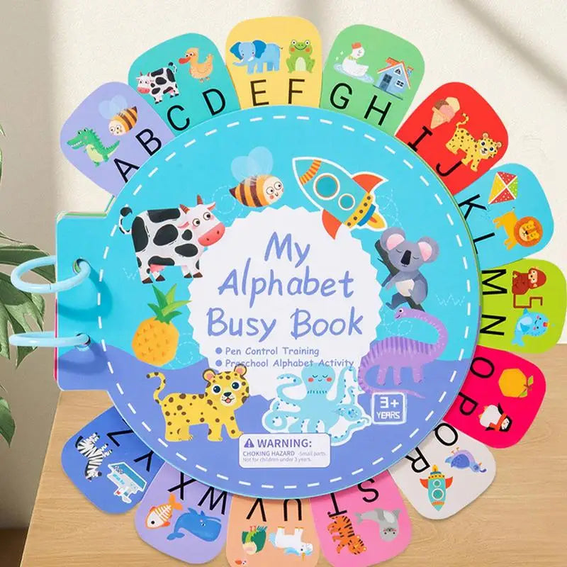 Activity Books For Kids Letter Cognitive Book Early Childhood Developmental Toy Educational Preschool Preschool Activities For Zpaxo