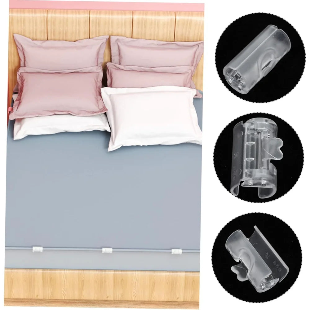 Bed Sheet Clips – Non-Slip Adjustable Mattress Fasteners 20/40 PCS