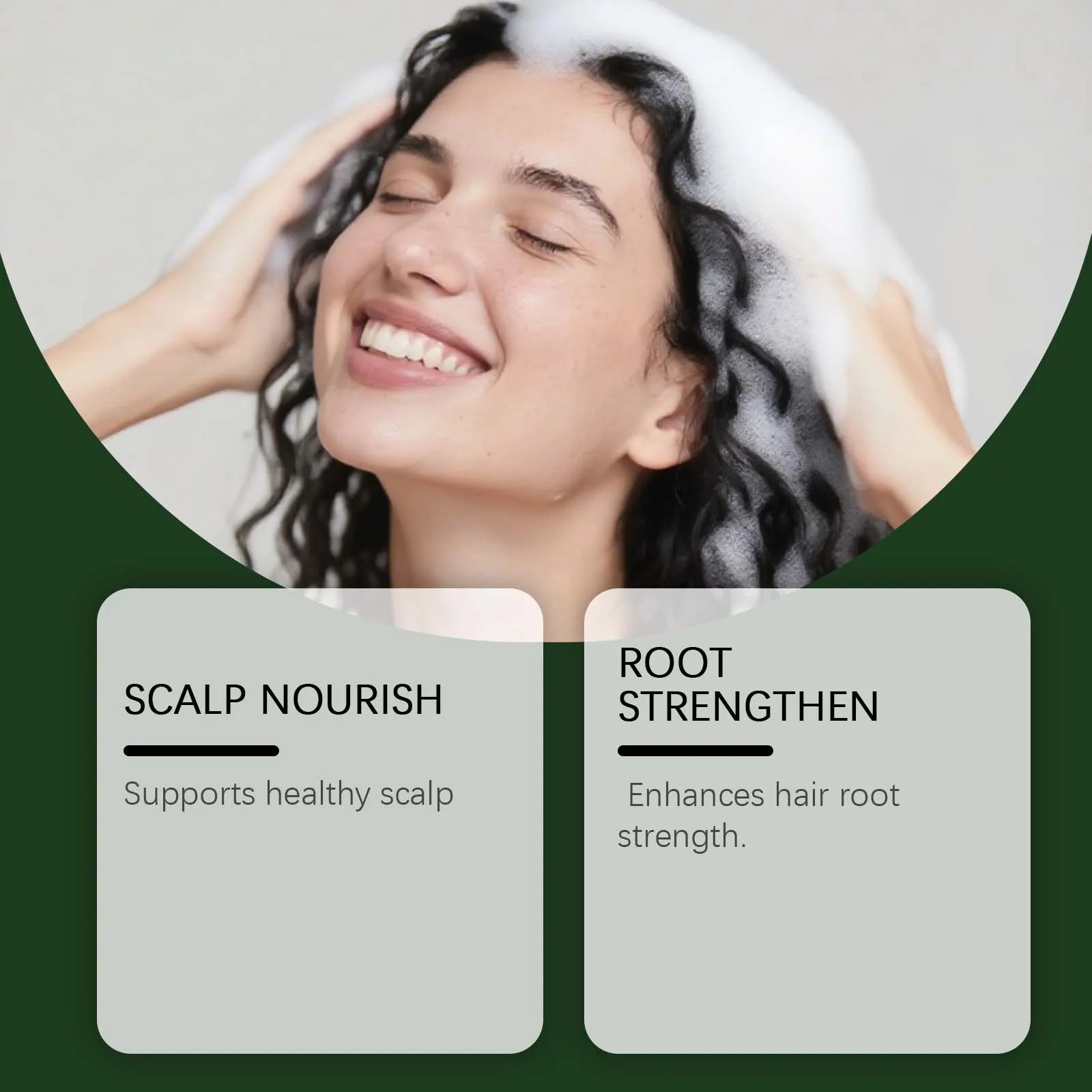 GleamXi Anti-Breakage Shampoo Bar Gentle Nourishing Strengthens Hair Roots Cleanse Hair Refreshing Hair Care Protects Cares Hair Zpaxo
