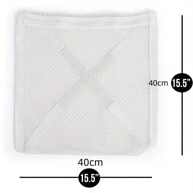 Shoe Washing Hanging Bag Household Anti-deformation Washing Bags Home Using Protects Shoes Mesh Bag Laundry Storage Organization Zpaxo 2pcs