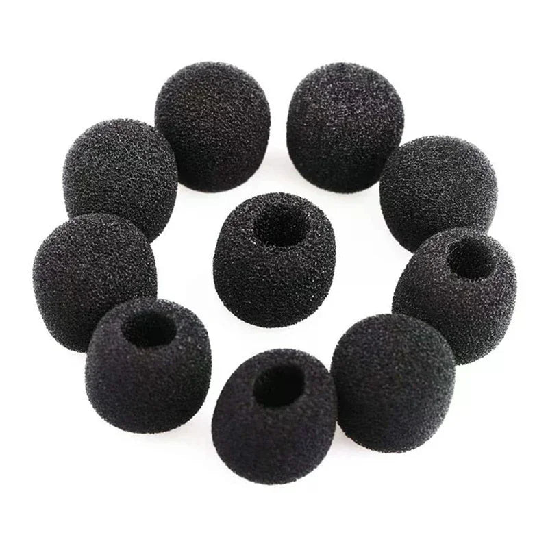 Microphone Windscreen Sponge Cover Headset Mic Foam Protective Cap Zpaxo