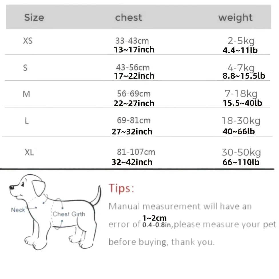 Pet Dog Harness Vest Leash Reflective Anti-pull Outdoor Walking