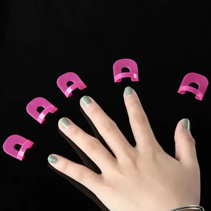 G-Curve Nail Polish Protector Shields | 10 Sizes, 26-Pc Set
