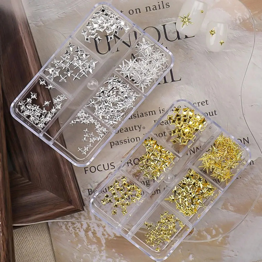 3D Nail Art Rhinestones Sparkle Colorful Pointed Bottom Charms Gems Zpaxo