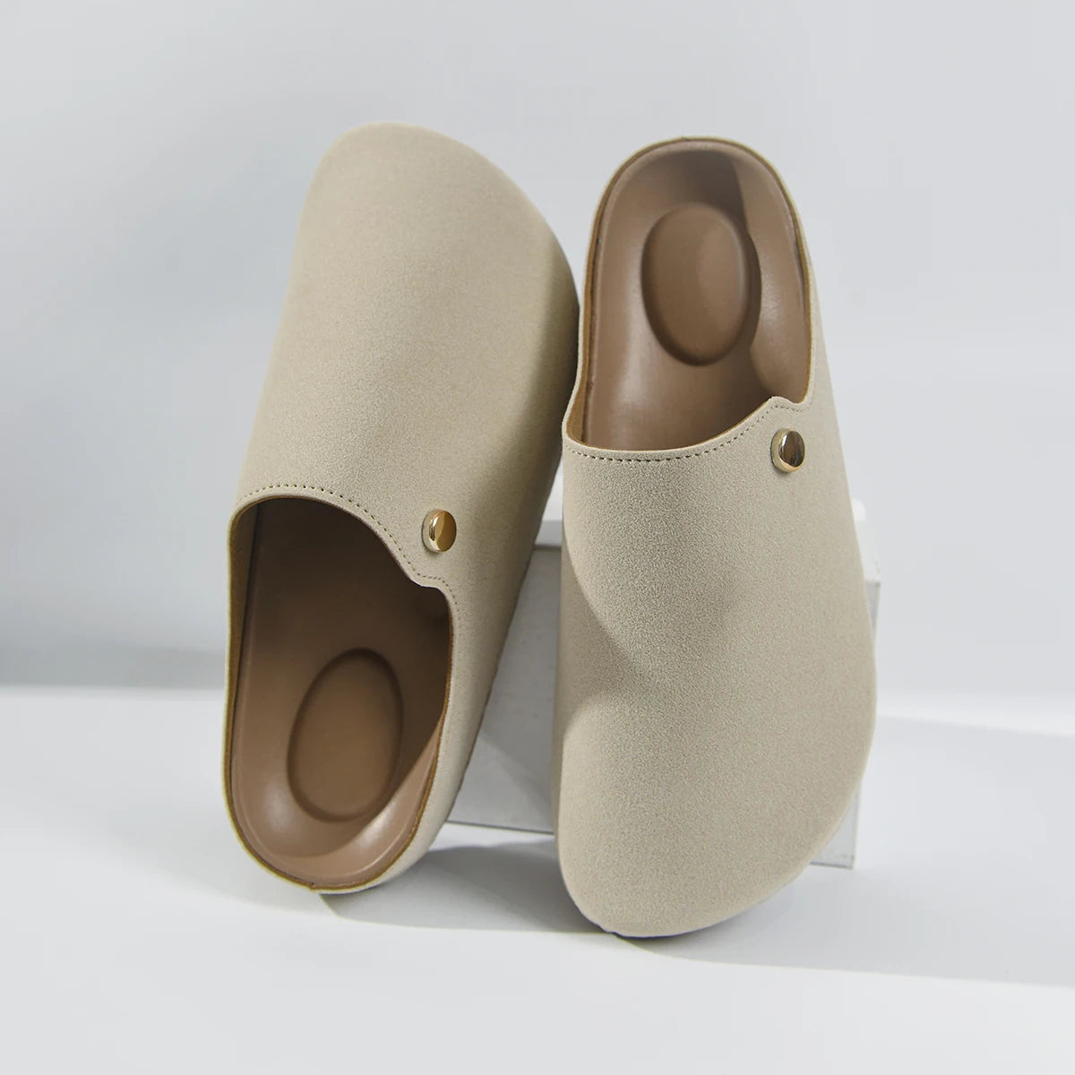 Women Flat Bottom Sports Slippers Casual Slip-on Sandals Comfortable Zpaxo