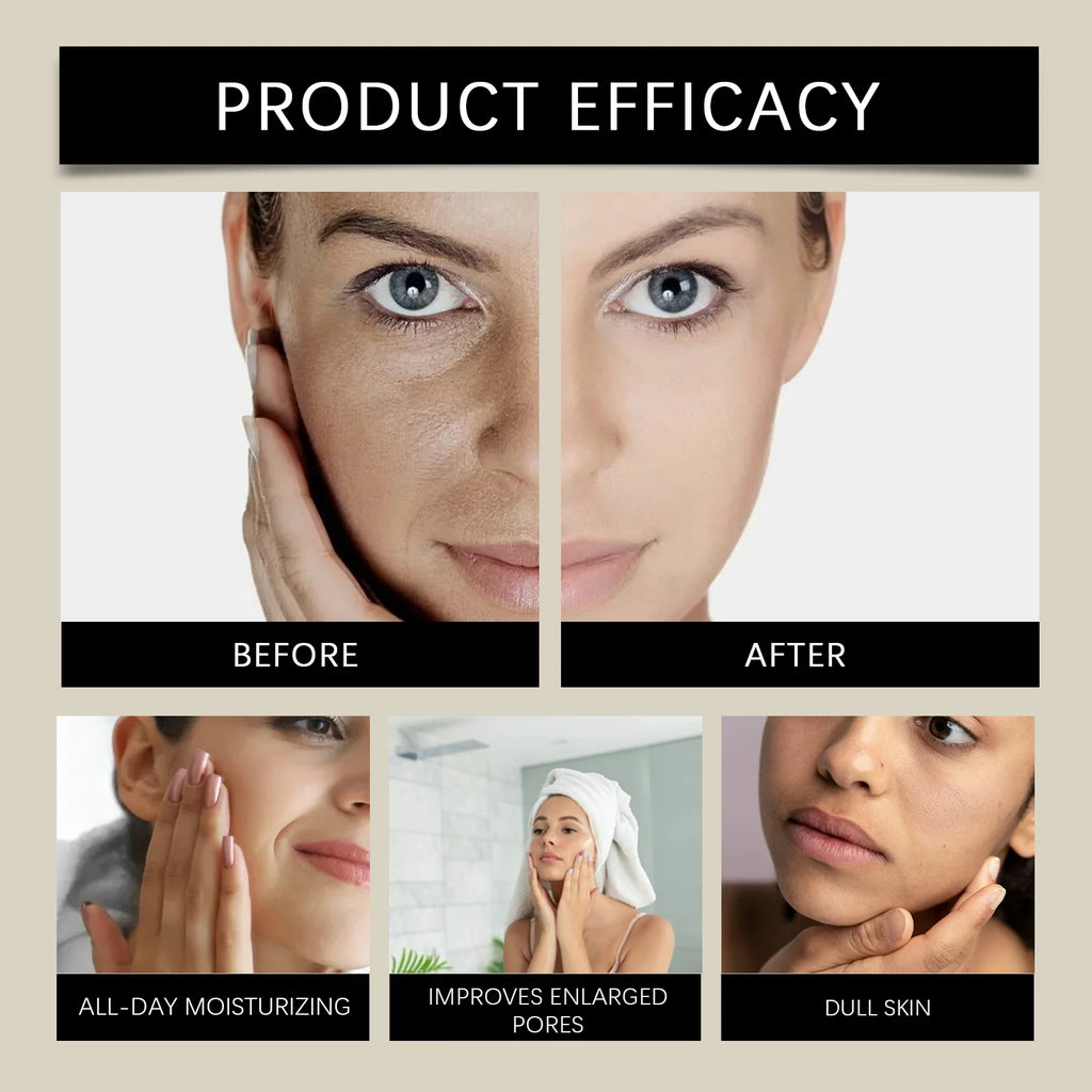 Hydrating Lifting Facial Serum for Dry Sensitive Skin Brightening Face Essence with Coffee Seed Oil Soft Smooth Non Greasy 30ml Zpaxo