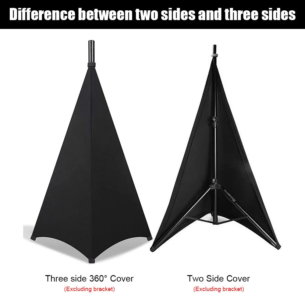 Universal Speaker Stand Scrim Height Flexible Stretchable Dj Light