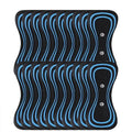 10PCS Portable Mini Electric Neck Back Massager Cervical Massage Patch Stimulator Massage Patch Replacement Patch Zpaxo 6.5x15cm 10pcs