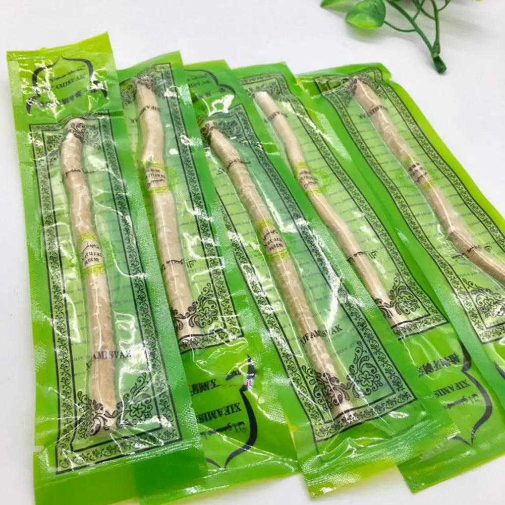 Sewak Natural Miswak Toothbrush Traditional Arak Manual Teeth Whitener Long-lasting Cleaning Refreshing Soft Ancient Law Zpaxo