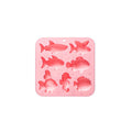 7 Cavity Different Marine Fish Silicone Mold Seahorse Puffer Fish Shape Fondant Candy Chocolate Mould Animal Cake Decoration Zpaxo Pink