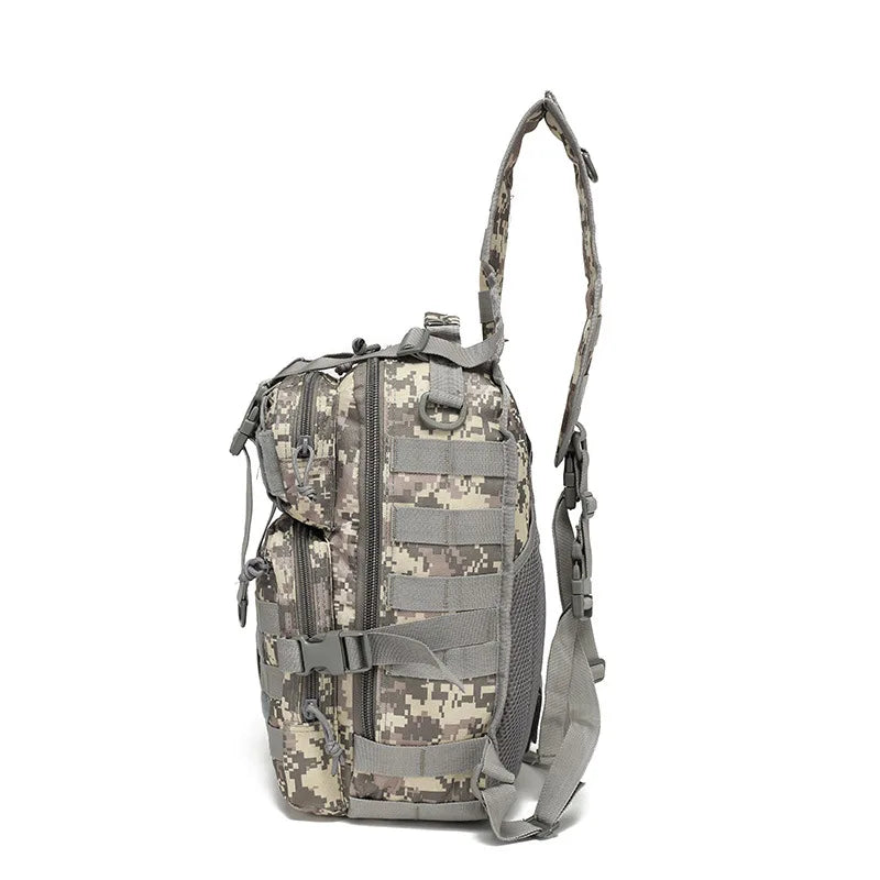 Leisure travel waterproof and wear-resistant crossbody backpack mountain climbing and cycling sports multi-functional chest bag Zpaxo