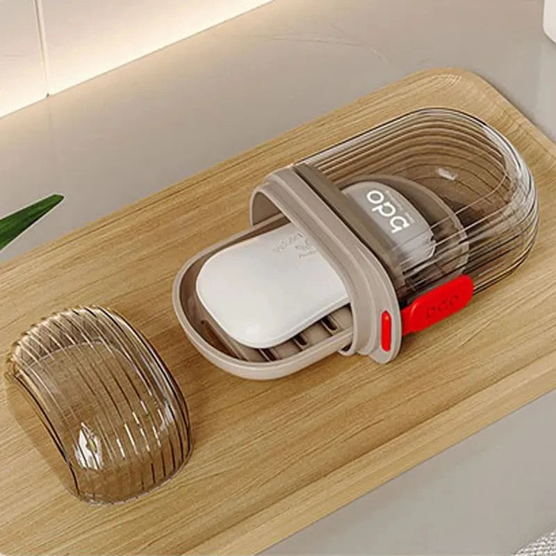 Portable Waterproof Travel Soap Dish Box – Camping & Bathroom