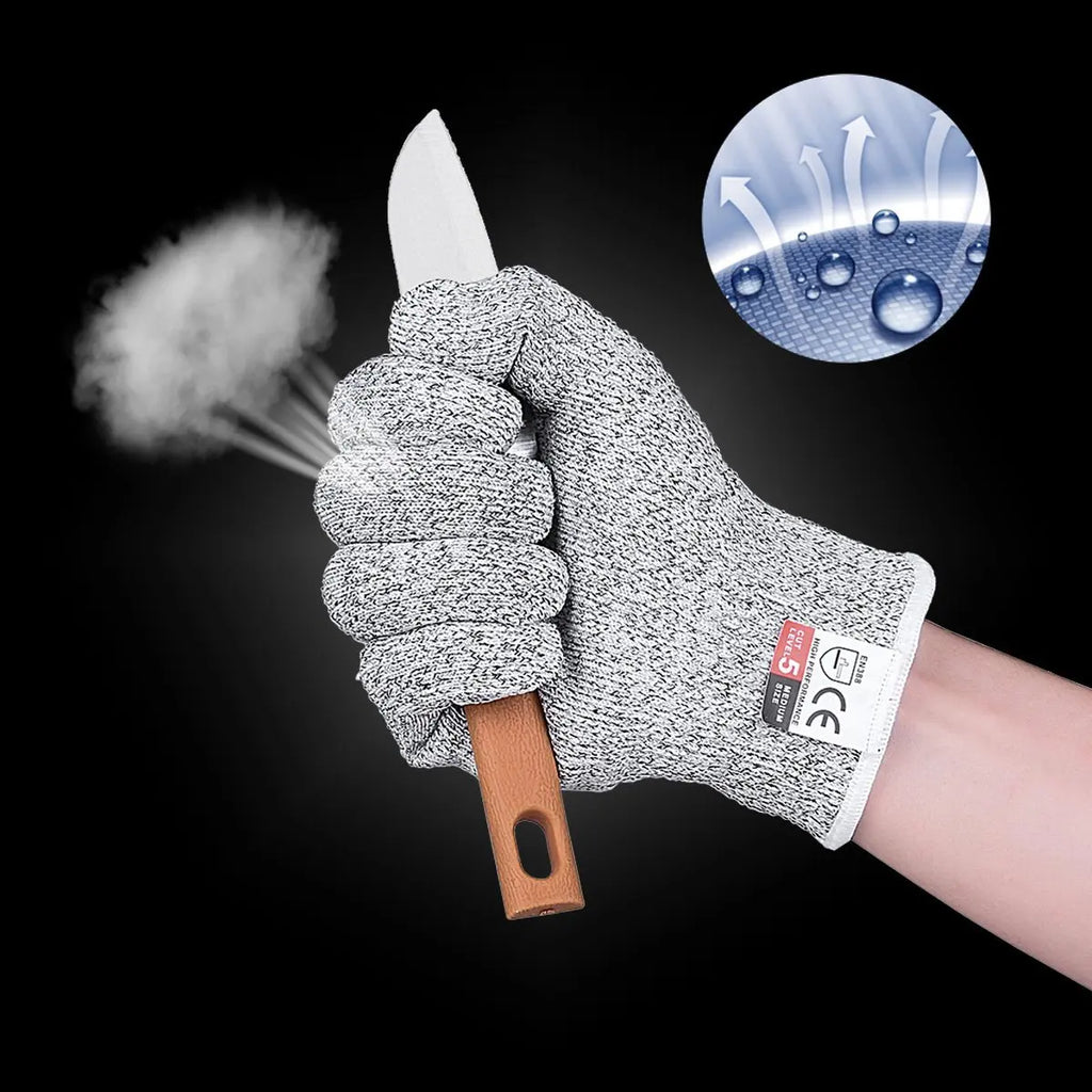 Level 5 Cut Resistant Gloves Food Grade Kitchen Cooking Women Men Zpaxo
