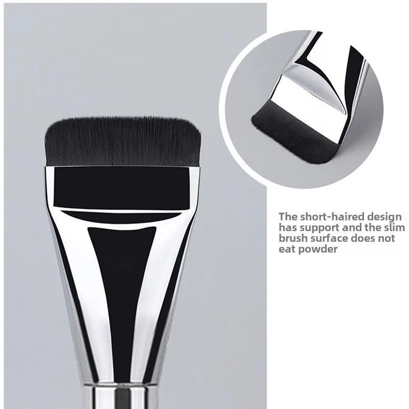 Beauty Makeup Tools One-word Foundation Brush Do Not Eat Powder Flat Zpaxo