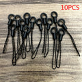 10-Pack Lanyard Lariat Cord Keychains with Lobster Clasp Hook Lanyard Keychain Set Zpaxo 10pcs
