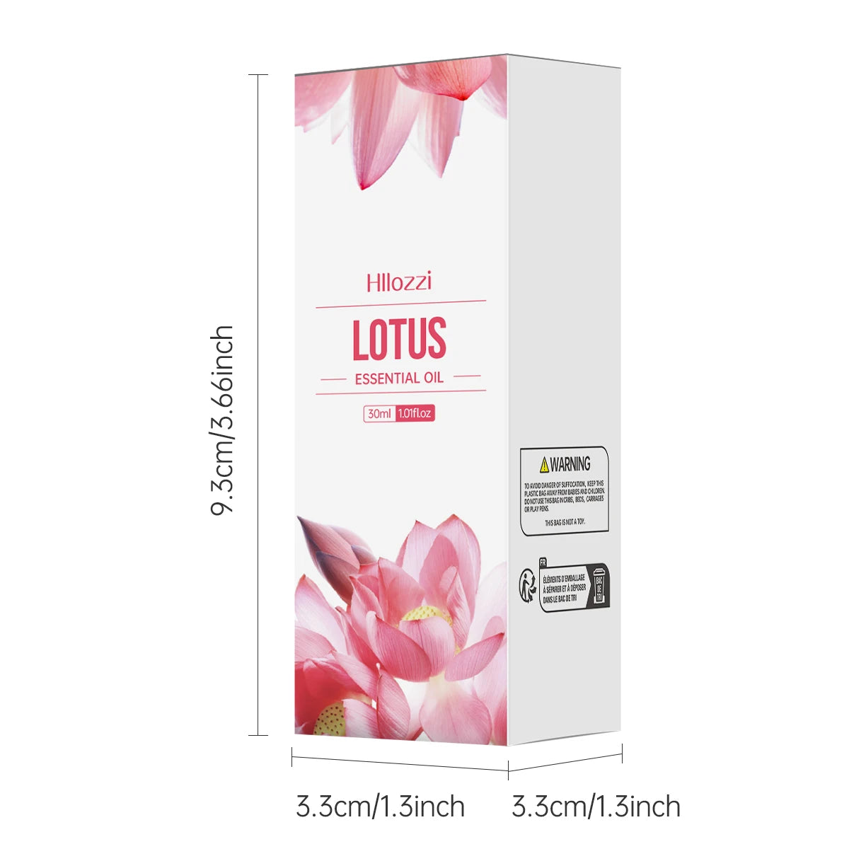Lotus essential oil Moisturizing and nourishing deep repair oil for face, body, nails, hair and eyelashes Suitable for all skin Zpaxo